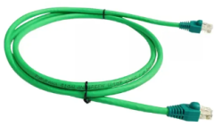 PATCH CORD CAT6 2,0M LSZH - VERDE