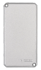 TAMPA CEGA ALUMINIO 1”