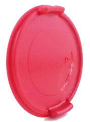 TAMPAO PVC VERMELHO 3/4