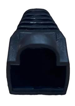 CAPA P/PLUG RJ45 -  PRETO