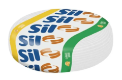 CABO FLEX 750V 6MM BRANCO