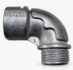 CONECTOR BOX CURVO 1” S/ ROSCA