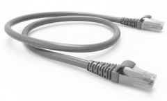 PATCH CORD CAT6 3M - CINZA