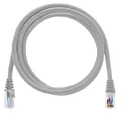 PATCH CORD CAT6 1,5M LSZH - CINZA