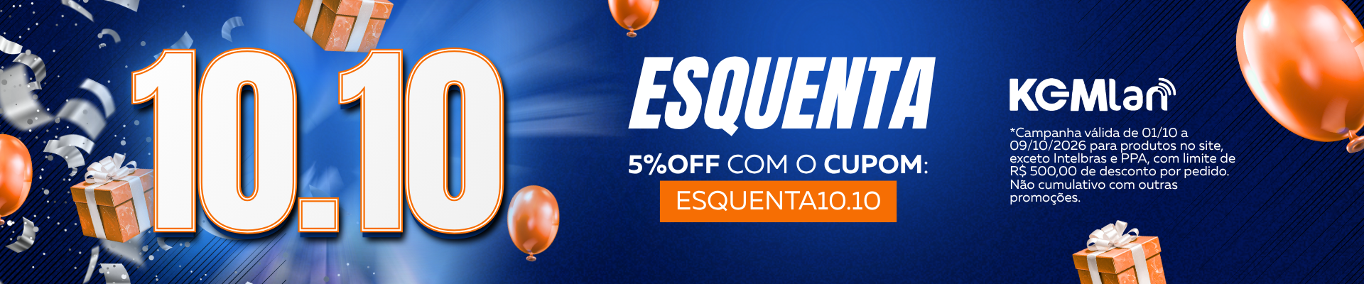 Esquenta 10.10 - Trocar para Campanha ou Ofertas Imperdíveis